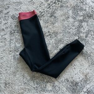Outdoor Voices Legging Women's Black Seamless High Rise 7/8 Size Small